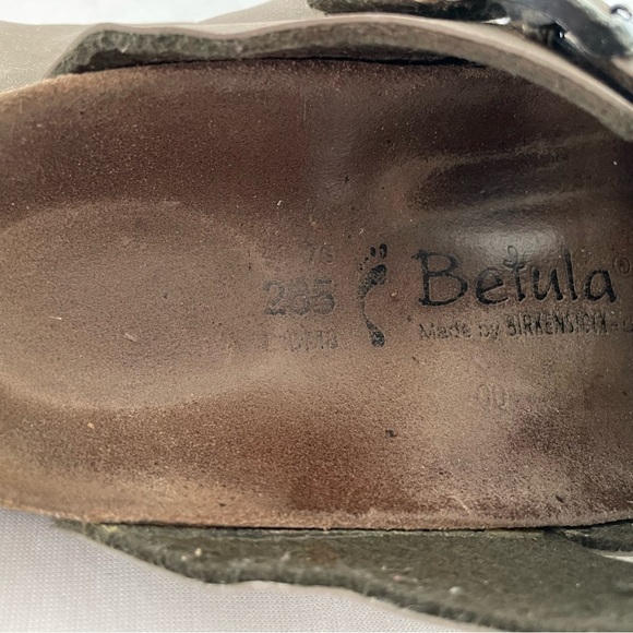 Birkenstock Betula Grey Leather Clog 41 - Picture 7 of 12